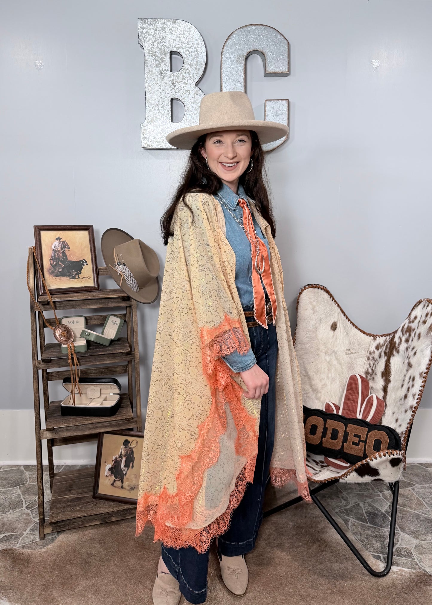The Opal Kimono Cape
