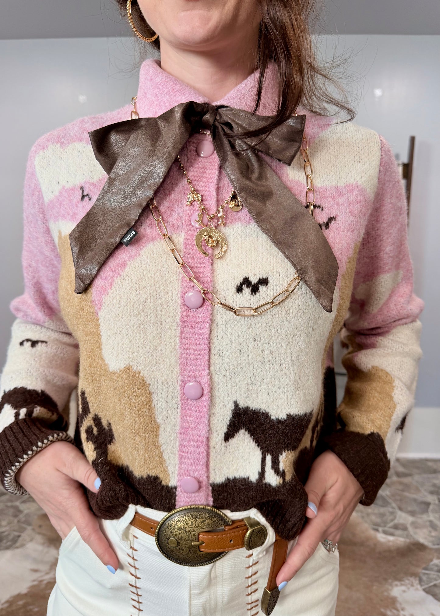 The Sunset Cowboy Cardigan