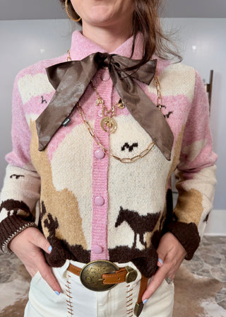 The Sunset Cowboy Cardigan
