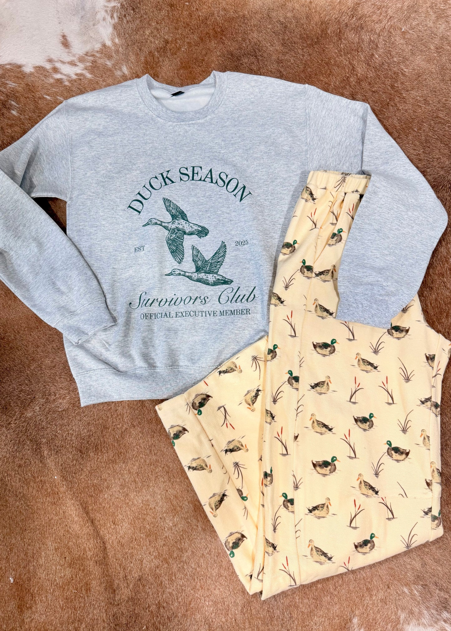 Duck Season Survivor Club Sweatshirt