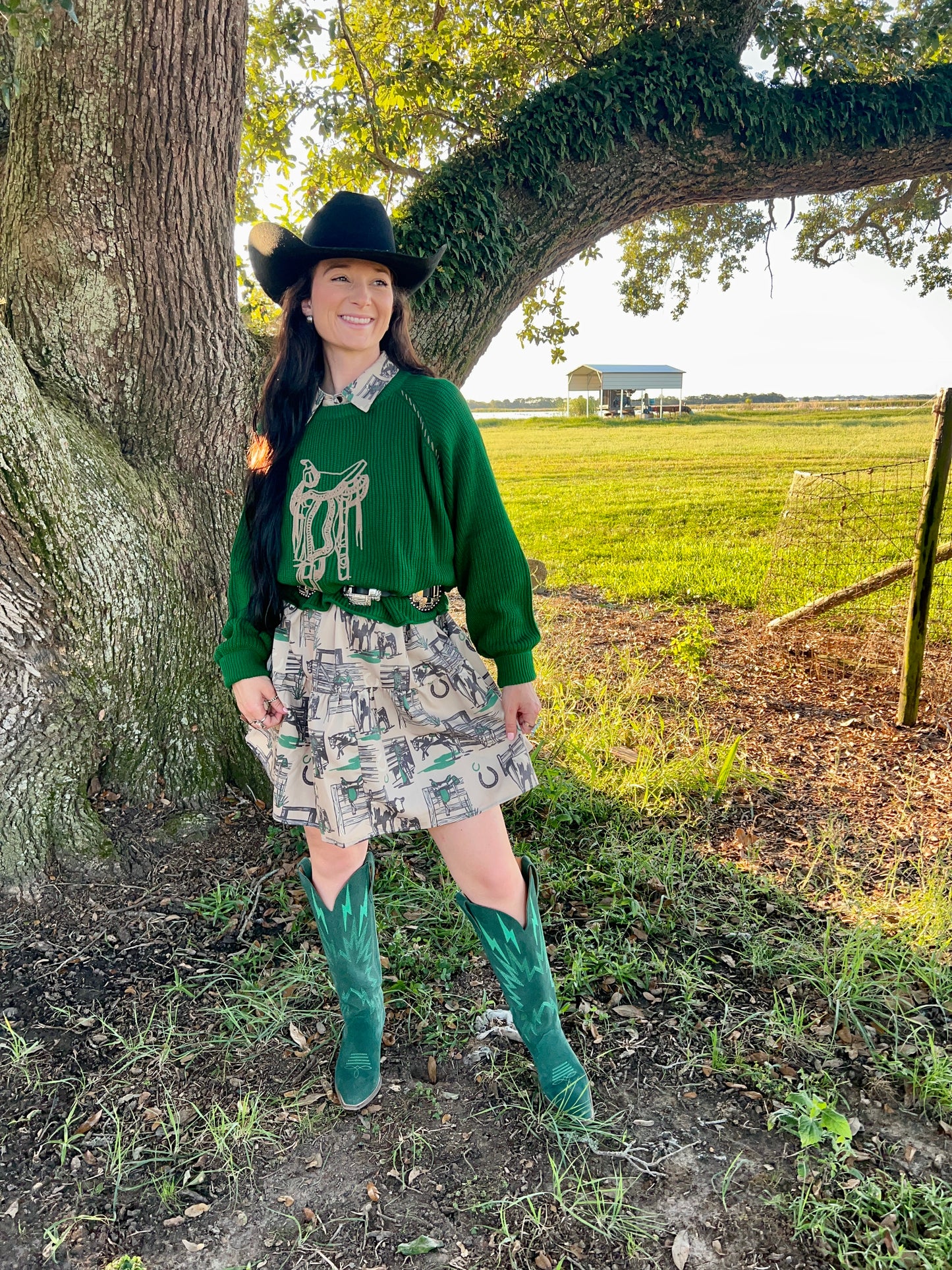 Saddle Straps Sweater