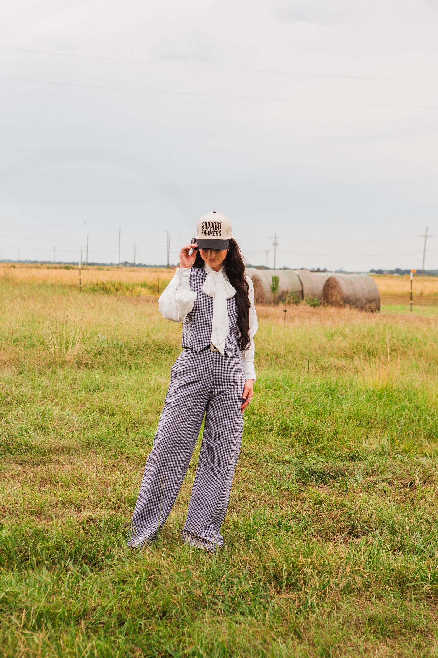 The Georgina Gingham Pant Set