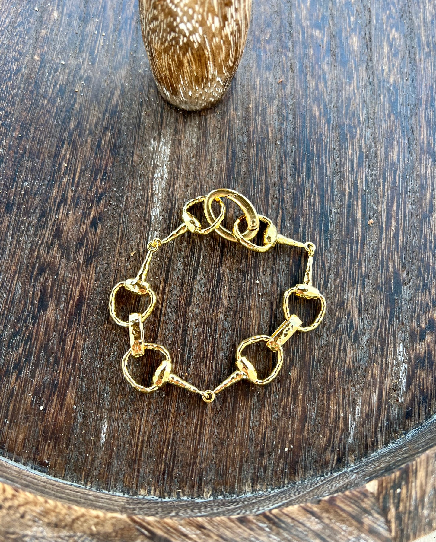 The Linked Horse Bit Bracelet