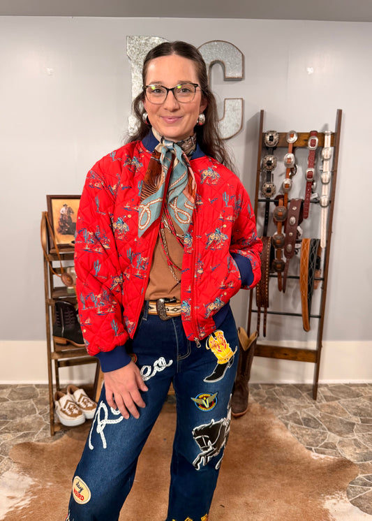 The Southern Cowboy Bomber Jacket