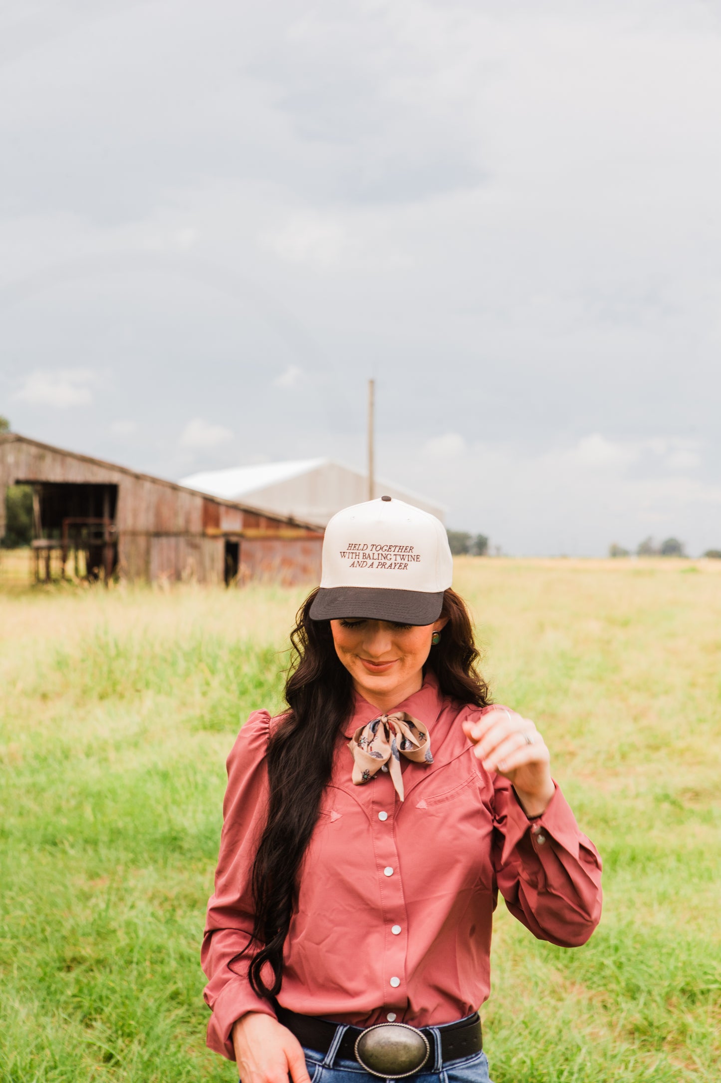 Bailing Twine Trucker Hat