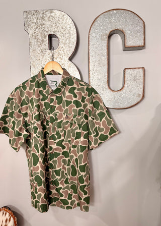 Roost Camo Button Down Shirt