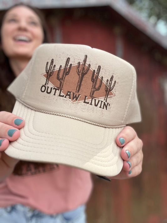 Outlaw Livin'- Trucker Hat