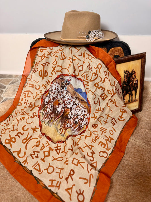 Cattle Drive Shorty Wild Rag for Trail Ready Style