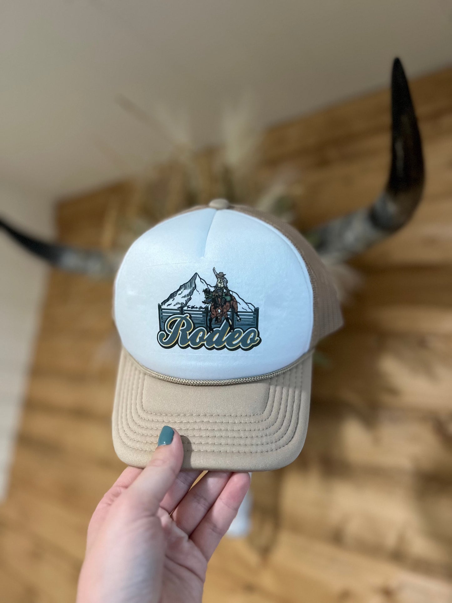 Rocky Mountain Bucker- Youth Trucker Hat
