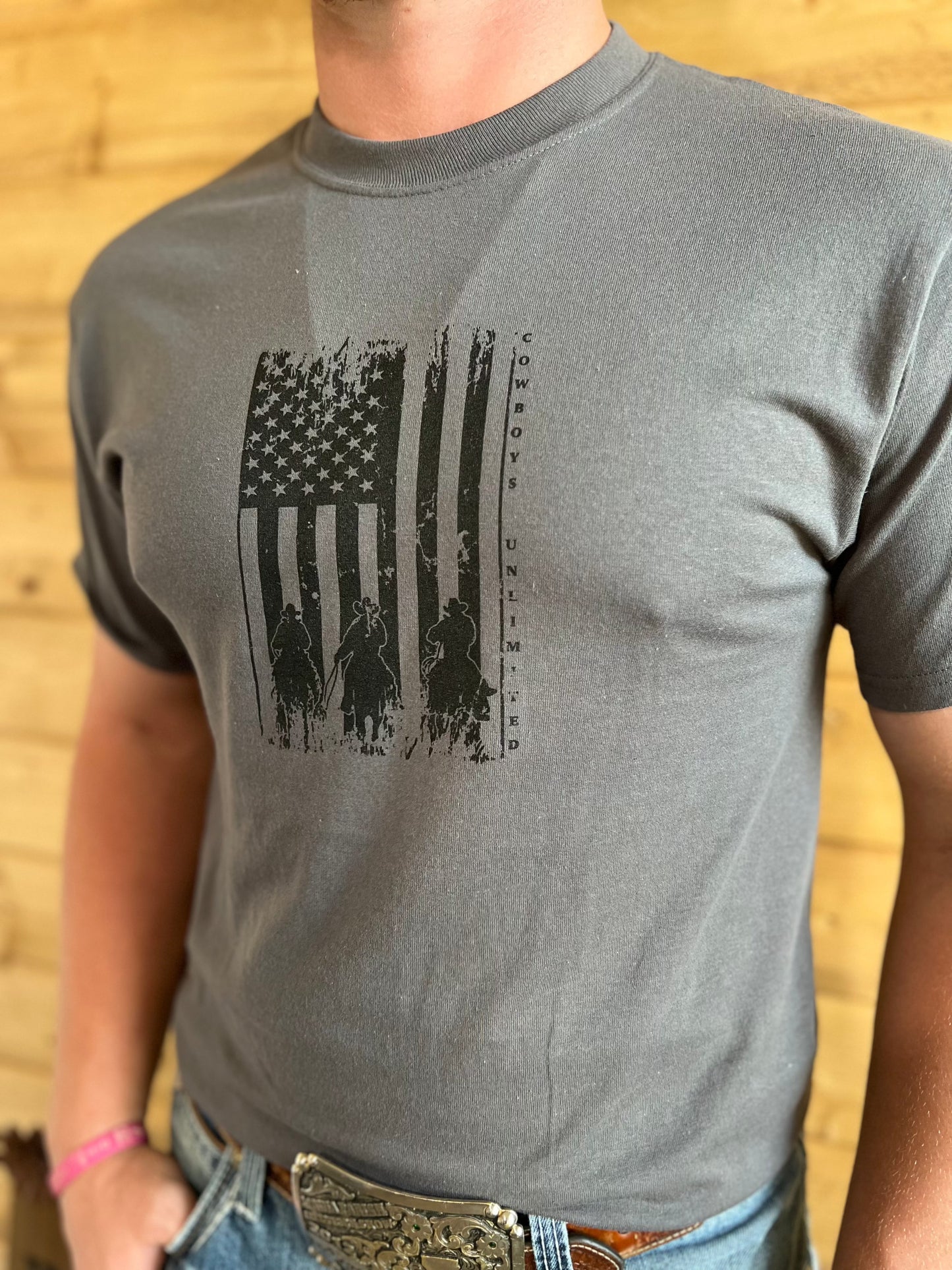 American Posse, Charcoal T-shirt