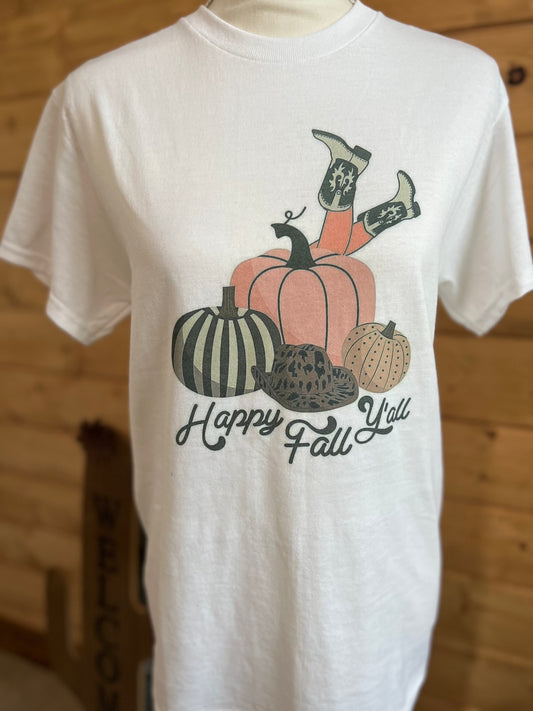 Happy Fall Y’all- Graphic tee