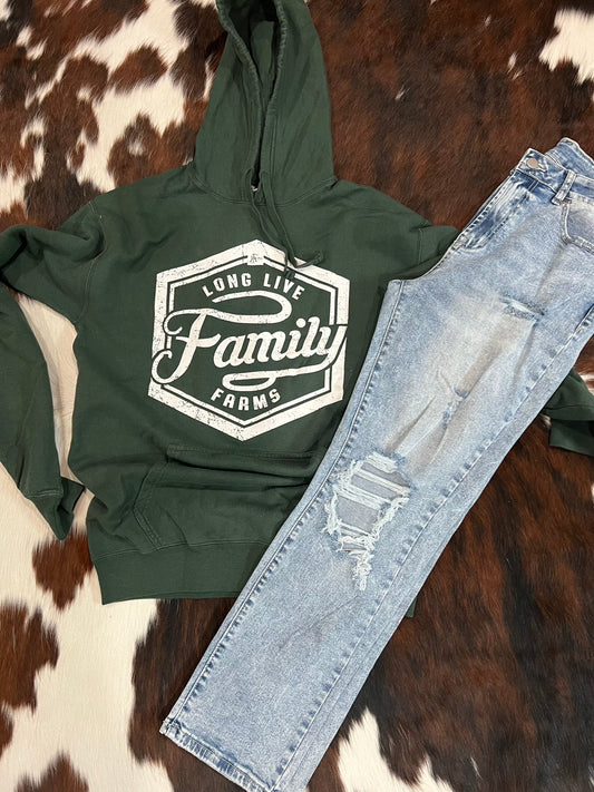 Long Live Family Farms- Graphic Hoodie