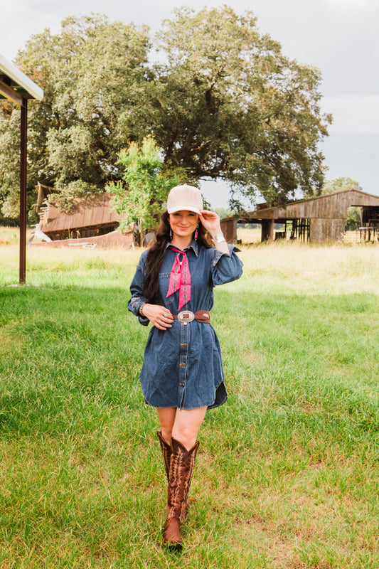 The Annie Denim Dress
