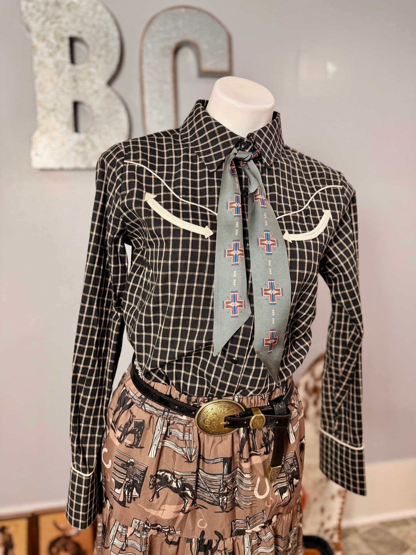 The Emerson Plaid Pearl Snap Shirt