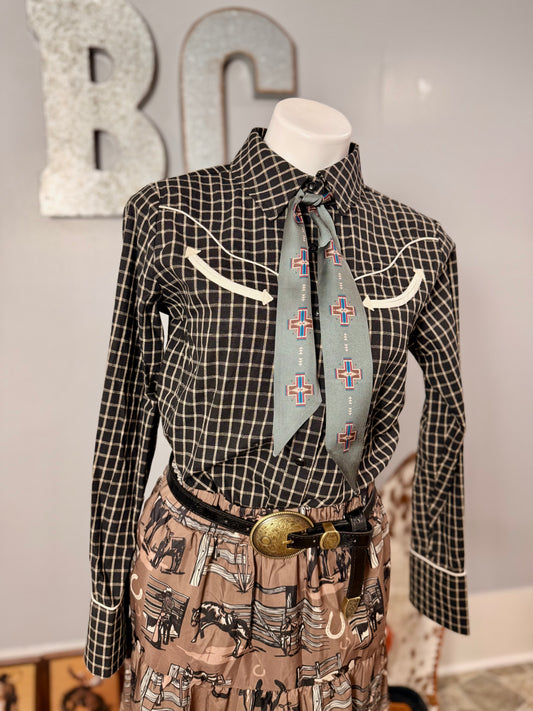 The Emerson Plaid Pearl Snap Shirt