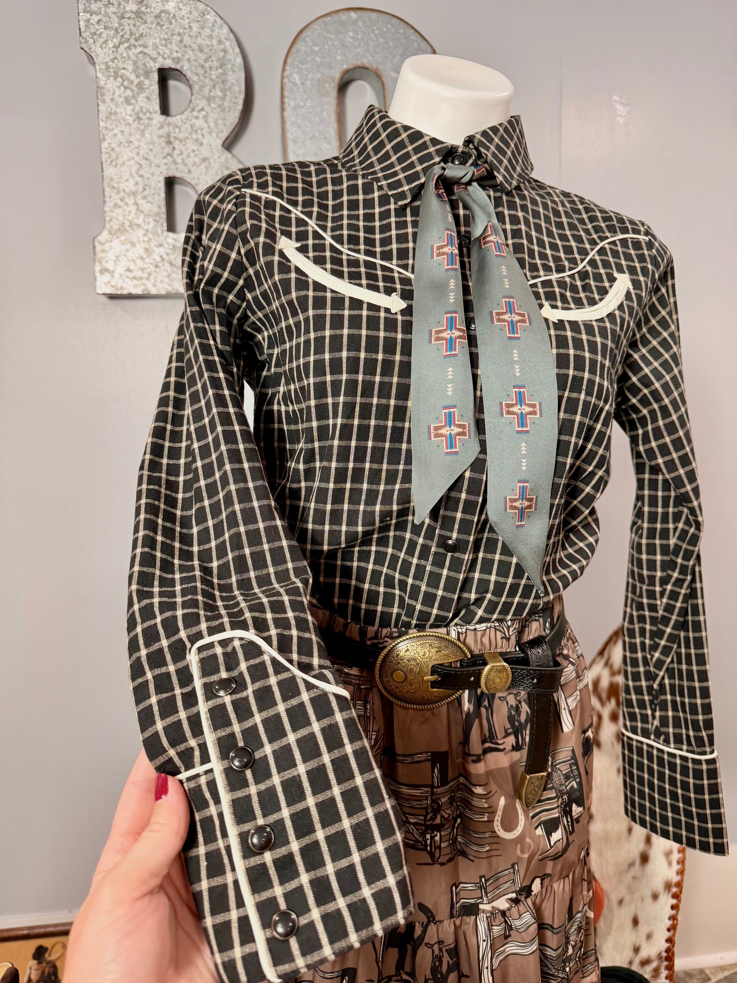 The Emerson Plaid Pearl Snap Shirt
