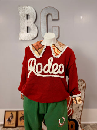 RODEO Sweater in Red