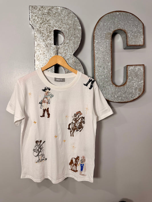 Western Motif Graphic Tee