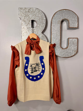 Get Lucky Oversized Sweater Vest