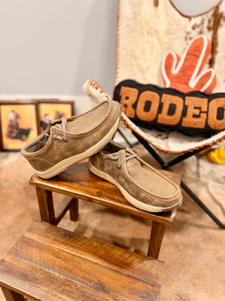 Men's Lace Up Shoes in Brown