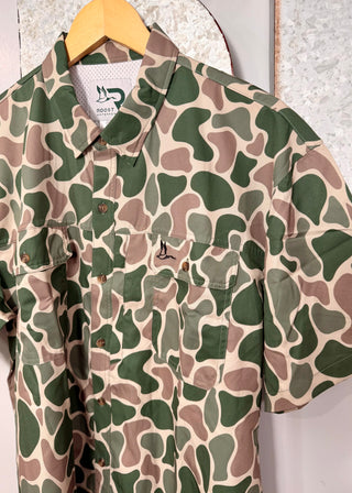 Roost Camo Button Down Shirt