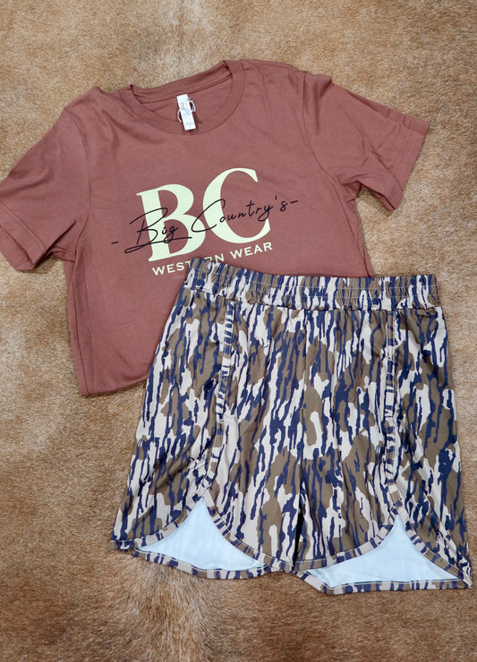 Bottomland Camo Shorts