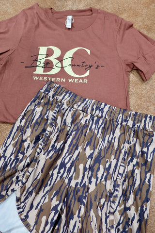 Bottomland Camo Shorts