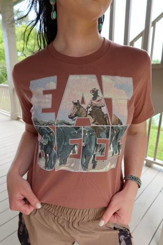 EAT BEEF Graphic