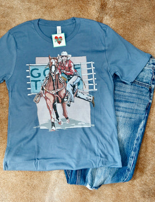 Goat Tying Graphic Tee