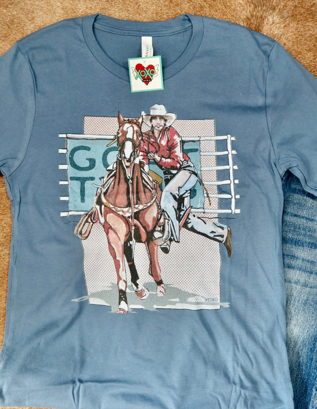 Goat Tying Graphic Tee