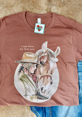 Born to Love You Graphic Tee