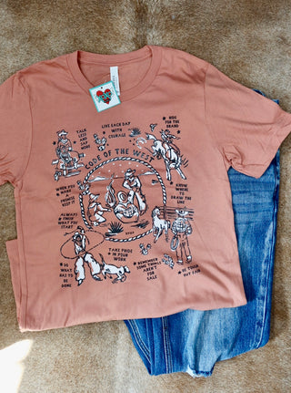 Code of the West Graphic Tee