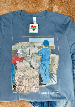 Building Character Graphic Tee