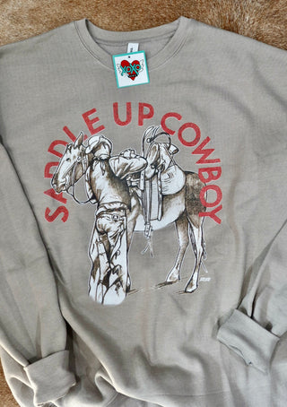 Saddle Up Cowboy Sweatshirt