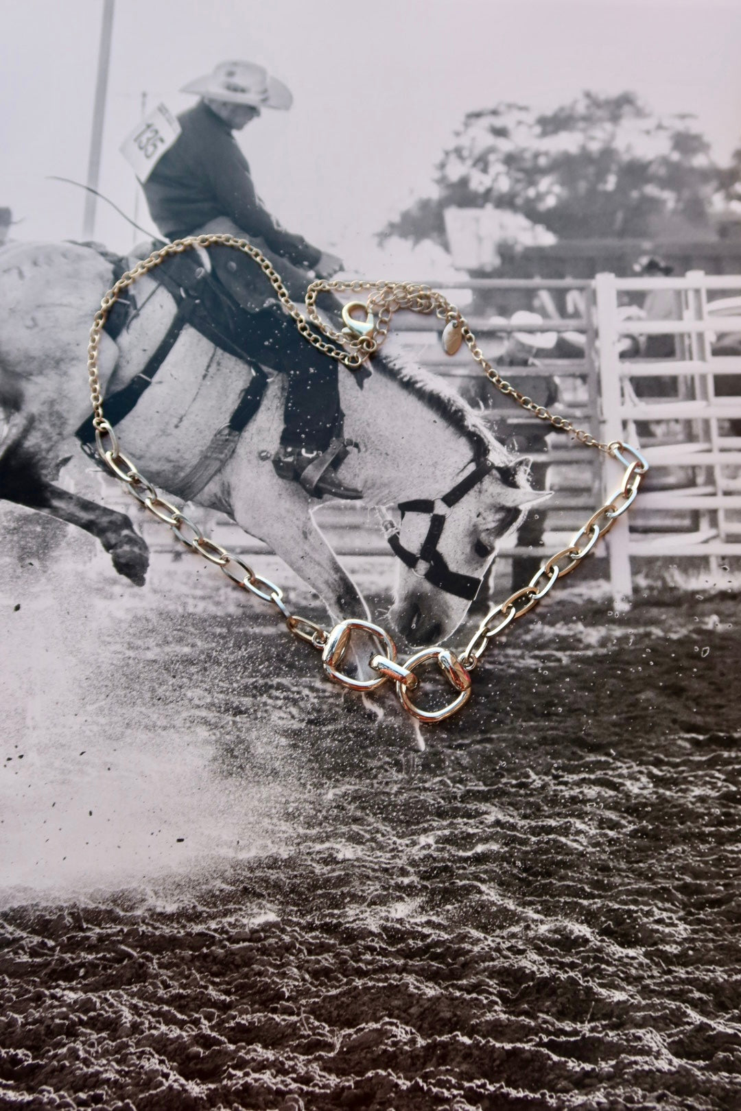 The Ellie Snaffle Bit Necklace