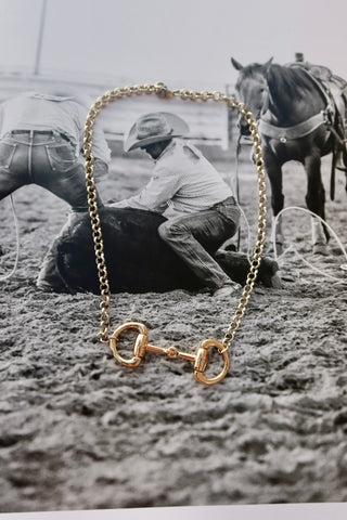 The Jules Stainless Steel Bit Necklace