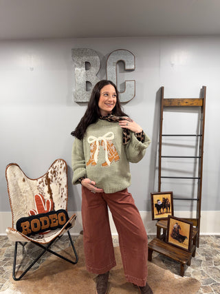 Boot Scootin Sweetheart Sweater