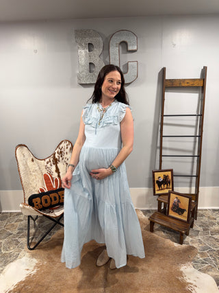 The Dusty Tiered Dress