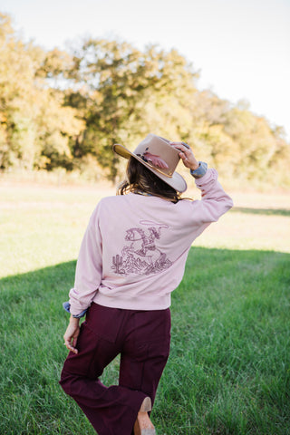 The Western Motive Sweatshirt