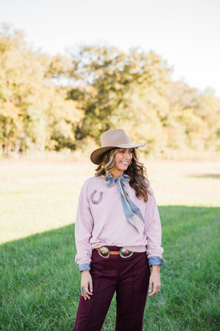 The Western Motive Sweatshirt