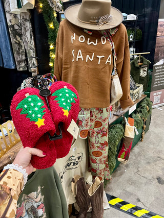 Cozy Christmas Slippers