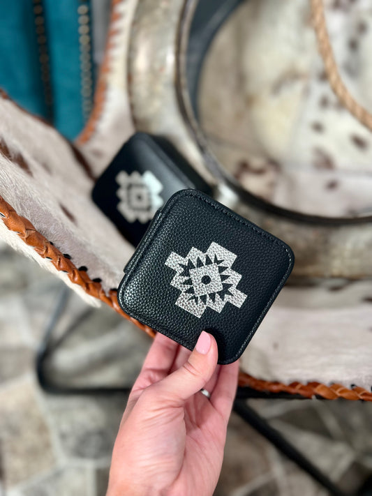 The Vera Mini Holder in Black