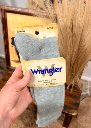 Wrangler Boot Sock- Grey