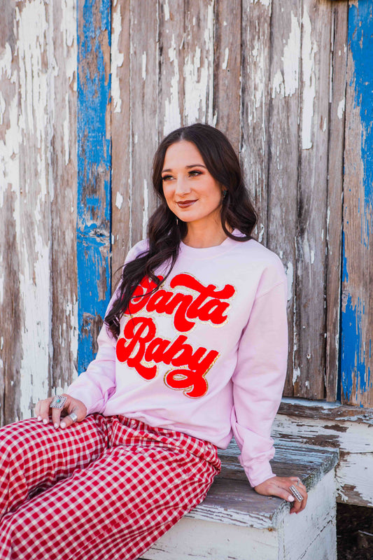 Santa Baby Christmas Sweatshirt