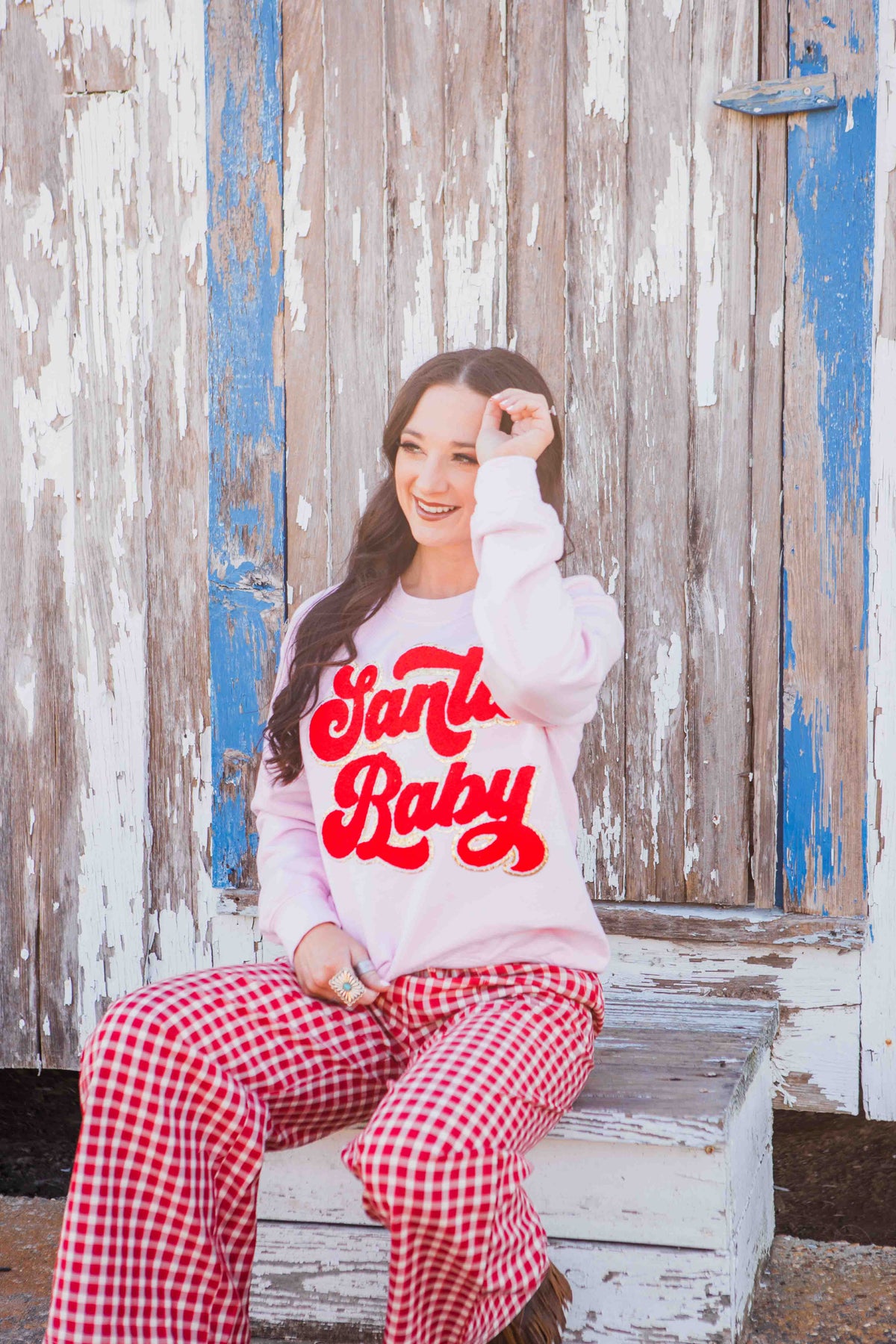 Santa Baby Christmas Sweatshirt
