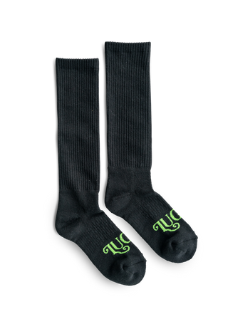 The Cowboy- Black Performance Socks