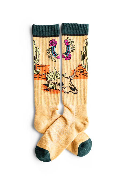 Bad Cowgirl Dead Heat Performance Socks