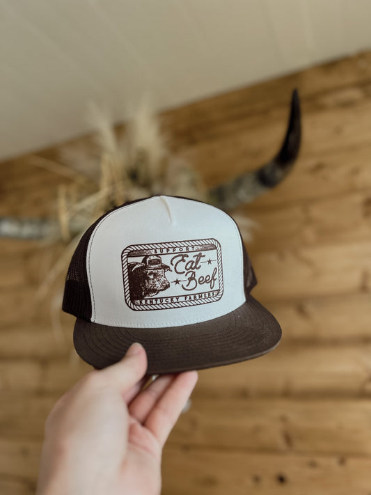 Eat Beef - Adult Trucker - Big Country's Western Wear