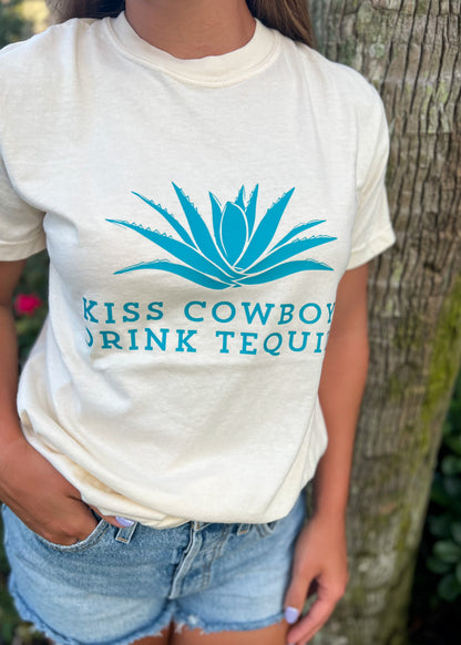 Kiss Cowboys, Drink Tequila Tee