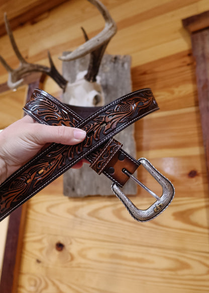The Tooled Colt Belt